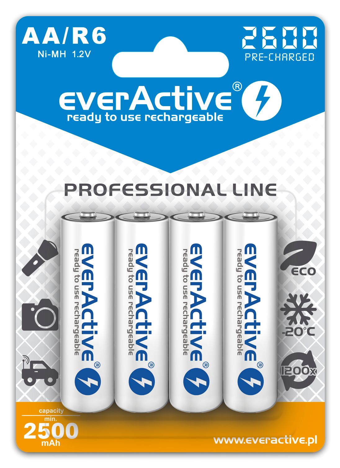 everActive - batteries, chargers, rechargeable batteries, flashlights - News