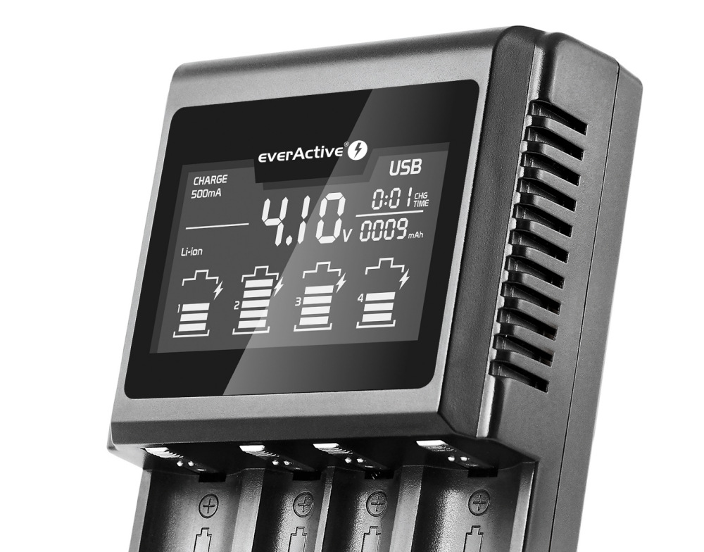 everActive UC-4000 professional Li-ion and Ni-MH battery charger