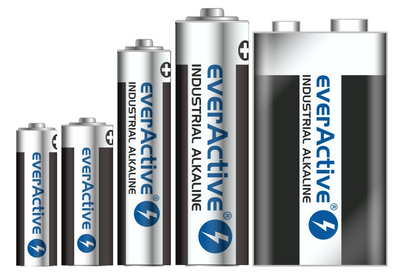 everActive - batteries, chargers, rechargeable batteries, flashlights -  <b>Premiere</b> - of High performance alkaline batteries<br/>everActive  Industrial