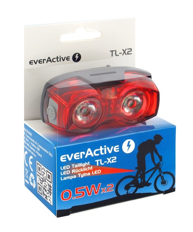 everActive TL-X2 bike light