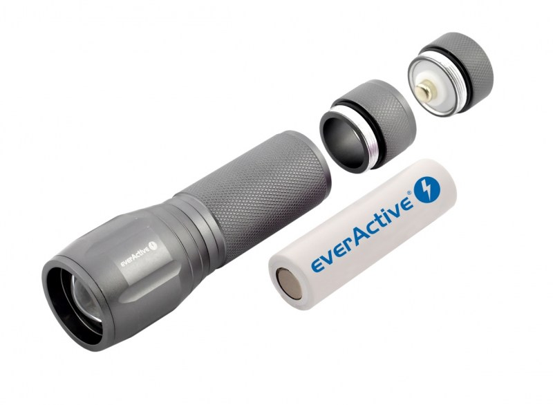 adapter for lithium 18650 cells dedicated for everActive FL-300 flashlight