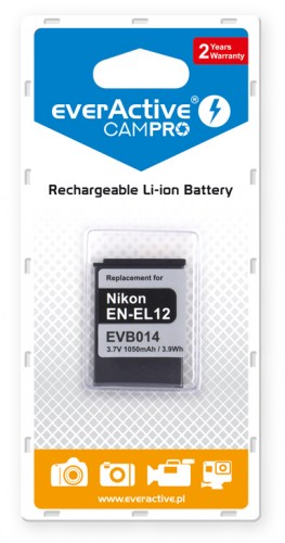 Akumulator everActive CamPro - zamiennik Nikon EN-EL12