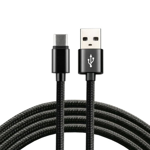 Kabel pleciony USB - USB-C everActive CBB-1CB 100cm do 3A