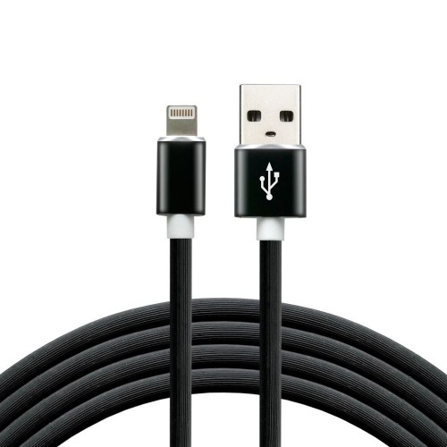 Kabel silikonowy USB - Lightning everActive CBS-1IB 100cm do 2,4A