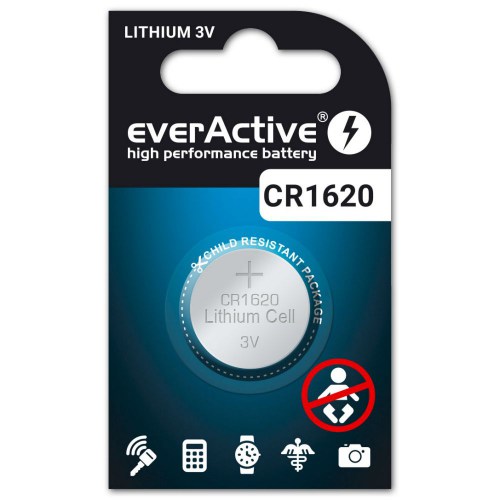 Bateria litowa everActive CR1620