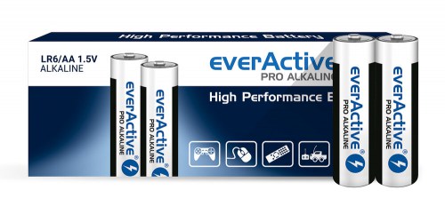 Baterie alkaliczne everActive Pro Alkaline LR6 AA - kartonik 10 sztuk