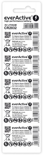 Baterie litowe everActive CR2032
