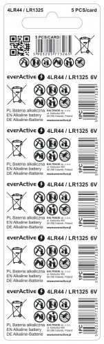 Baterie alkaliczne everActive 4LR44 LR1325 544A