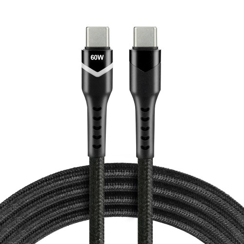 Kabel USB-C PD 200cm everActive CBB-2PDR Power Delivery 3A/20V 60W
