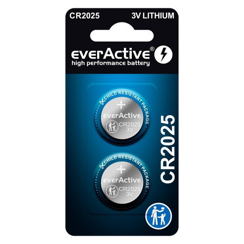 Baterie litowe everActive CR2025