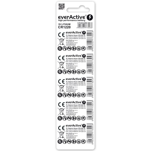 Baterie litowe everActive CR1220