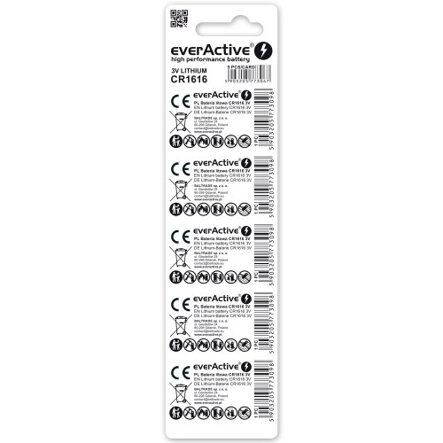 Baterie litowe everActive CR1616