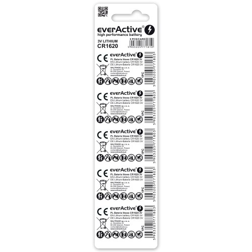 Baterie litowe everActive CR1620