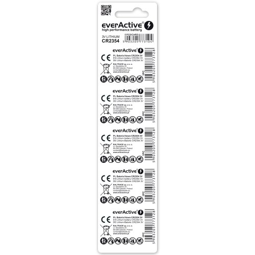 Baterie litowe everActive CR2354