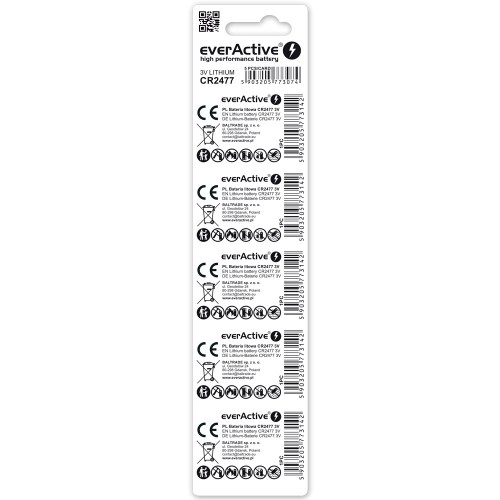 Baterie litowe everActive CR2477