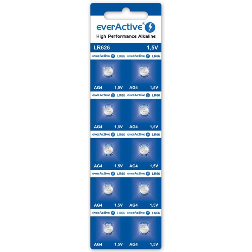 Baterie alkaliczne mini everActive AG4 G4 LR626 LR66