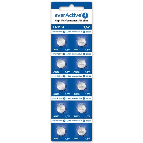 Baterie alkaliczne mini everActive AG13 G13 LR1154 LR44
