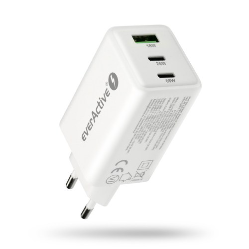 Ładowarka sieciowa everActive GaN SC-655Q