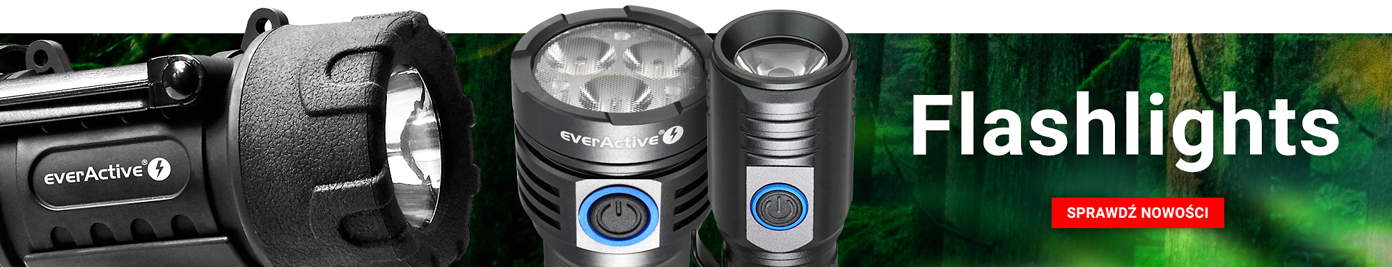 everActive New Flashlights